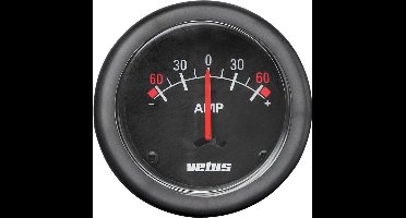 VETUS AMPB zwarte Ampèremeter