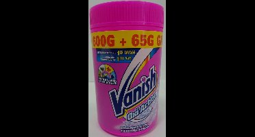 Vanish Oxi Action Vlekverwijderaar - 600gr + 65gr