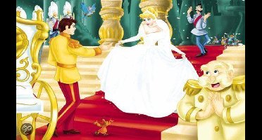 4 in 1 Puzzel Disney Prinsessen