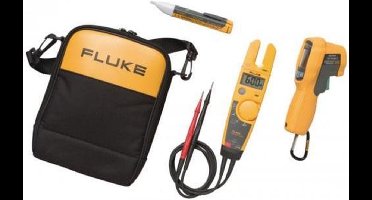 Fluke T5-600/62MAX+/1AC KIT Stroomtang, Multimeter Digitaal CAT III 600 V Weergave (counts): 4000