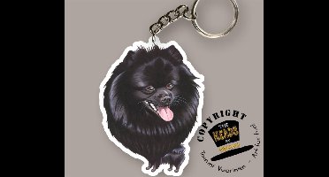 Sleutelhanger Hond Mittelspitz