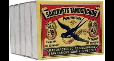 Zwaluw Lucifers - Verpakking met 5 doosjes