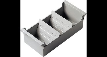 HELIT KAARTENBAK A6 LIGGEND L.GRIJS HE62018.82