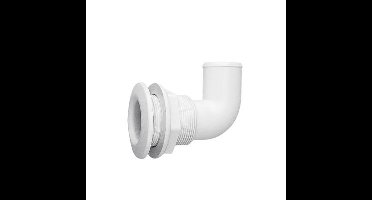 Kunststof huiddoorvoer met haakse slangtule - Slang inwendig 38mm