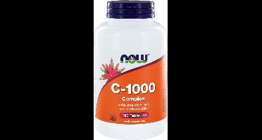Now Foods - Vitamine C-1000 Complex (Buffered) - Met 250 mg Bioflavonoïden - 180 Tabletten