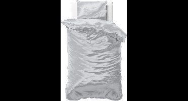 Sleeptime Beauty Skin Care Dekbedovertrek - Eenpersoons - 140x200/220 + 1 kussensloop 60x70 - Zilver
