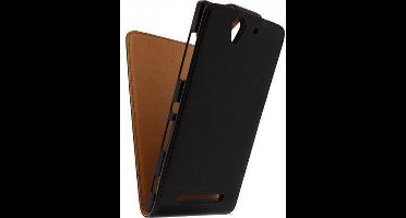 Xccess Leather Flip Case Sony Xperia T3 Black