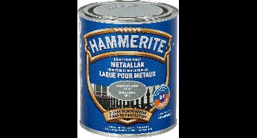 Hammerite Metaallak Hoogglans - Grijs - 0,75 l - 10 m²/l - Afwerkingslaag