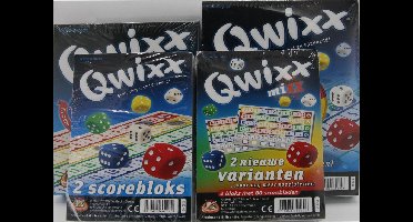 Qwixx met 3 verschillende scorebloks voor nog meer speelplezier