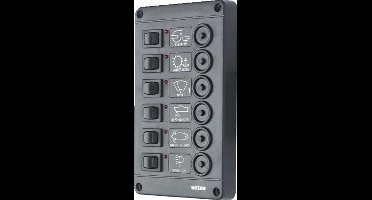 VETUS P6CB12 Schakelpaneel 12 Volt