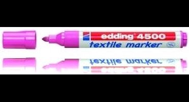 Viltstift edding 4500 textiel rond 2-3mm neon rz | Omdoos a 10 stuk | 10 stuks