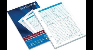 Atlanta bestelform. blok A5 A5415-012.