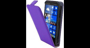 Mobiparts Premium Flip Case Nokia Lumia 620 Purple