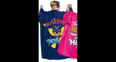 Paw Patrol Super Pup Power Blanket Blauw Fleeche cape met masker