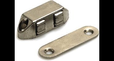 DX Magneetsnapper Polair 6kg 50x16mm Opschroevend Metaal/Metaal Vernikkeld MC 100600B