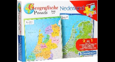 Geographic Puzzles Netherlands