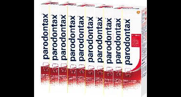 10 x Parodontax Fluoride - 75 ml - Tandpasta