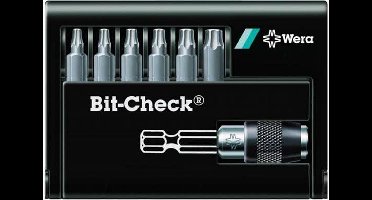 Wera 8067-6 TORX® BO /Z 05056158001 Bitset 7-delig Torx BO