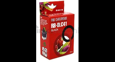 FLWR - Inktcartridge / LC-900BK Zwart - Geschikt voor Brother