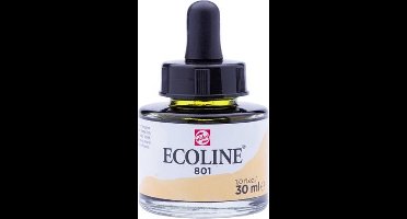 Ecoline Vloeibare Waterverf Fles 30 ml Goud 801