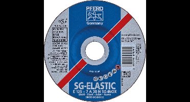 Afbraamschijf Gebogen 180 Mm 22.23 Mm Pferd Sg Inox 62217632 10 Stuks