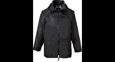 Portwest Volwassene regenjas -zwart-M