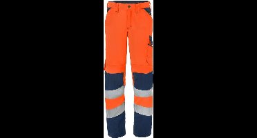 HAVEP Werkbroek High Visibility 80228 - Fluo Oranje/Donker Denim - 62