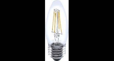 Integral LED - LED filament kaarslamp - 4 watt - 2700K extra warm wit - E27 - niet dimbaar