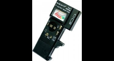 Benson Batterijtester - accutester - universeel - stroomniveau tester lamp/zekering/batterij/accu