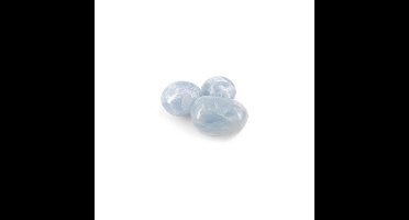 Trommelstenen Calciet Blauw (20-30 mm - 100 gram)