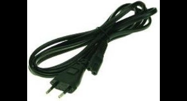 2-Power PWR0001B Zwart electriciteitssnoer