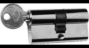 Nemef cilinder 91060 - Met 6 sleutels -  In zichtverpakking - 2 cilinders in verpakking