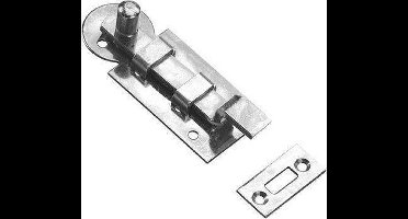 DX - Plaatschuif met bocht 60 mm verzinkt