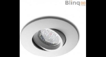 LED Spot Armatuur Kantelbaar Ø70mm Geborsteld aluminium