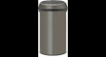 Brabantia Touch Bin Prullenbak - 60 l - Platinum