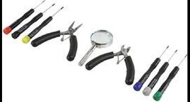 9-delig electronisch gereedschapsset