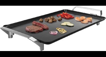 Princess Bakplaat 103120 - Table Chef Premium - Grillplaat - Gourmet - Groot 60x36 cm - 2500W - Regelbare thermostaat - 1.5 meter snoer - Teppanyaki - Dubbel verwarmingselement - Extra snel warm