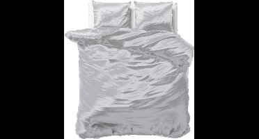 Sleeptime Beauty Skin Care Dekbedovertrek - Lits-Jumeaux - 240x200/220 + 2 kussenslopen 60x70 - Zilver