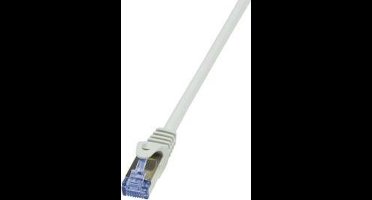 CAT7 sFTP kabel 15 meter Grijs