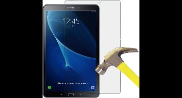 Screenprotector geschikt voor Samsung Tab A 2016 10.1 inch - Screen Protector Glas - 2 Stuks