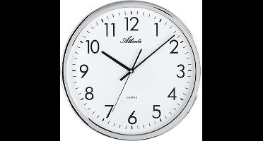 Wandklok Atlanta wit Modern Design