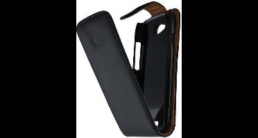 Xccess Leather Flip Case HTC One S Black