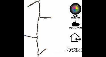 Kerstverlichting LED Twinkle Lights 80 Lampjes - Multicolor