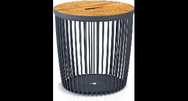 Prosperplast - Clubo mand/tafel | Bamboe -  25L - Antraciet