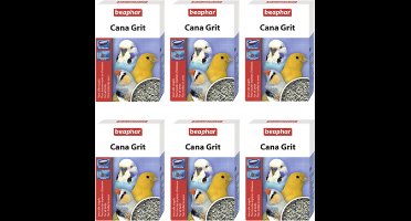 6x Beaphar Cana grit - vogelvoer - 225g