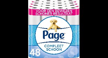 Page toiletpapier - Compleet Schoon - 48 rollen