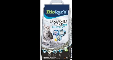 Biokat's Diamond Care Fresh Multicat - Kattenbakvulling - Klontvormend - 8L