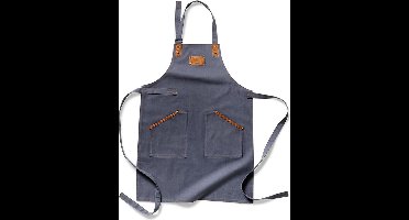Boretti BBQ Schort - Meteen duidelijk wie er kookt - Het schort is in 1 maat verkrijgbaar - Gemaakt van een hoogwaardige stof en heeft een kwalitatieve afwerking - 100% Katoen - Voorzien van extra lange ceinturen dus past iedereen - Met 2 zakken