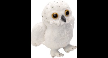 Wild Republic Pluche sneeuwuil knuffel - 18 cm - uil knuffeldier