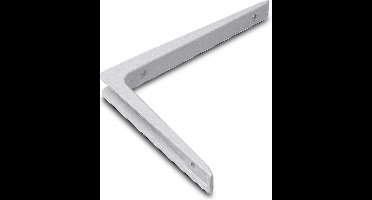 DX Plankdrager 200x300 mm - Aluminium wit gelakt